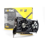 picture of vga zotac gtx 1050ti oc 4g 2 fan cũ 99% full box