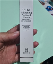 picture of snow whitening nanocell cream ( kem tuyết trắng da công nghệ sinh học mới )