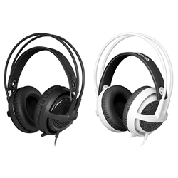 picture of steelseries siberia v3 black / white