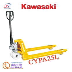 picture of xe nâng tay kawasaki model cypa25l tải trọng 2500kg