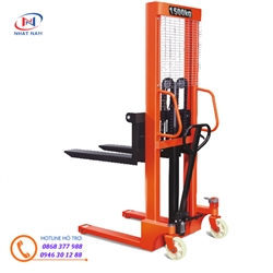 picture of xe nâng tay cao meditek tải trọng 1500kg cao 1600mm